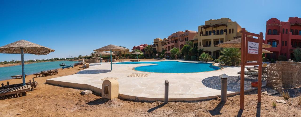 El Gouna 1 Bedroom Apartment West Golf Ground Floor 洪加達 外观 照片