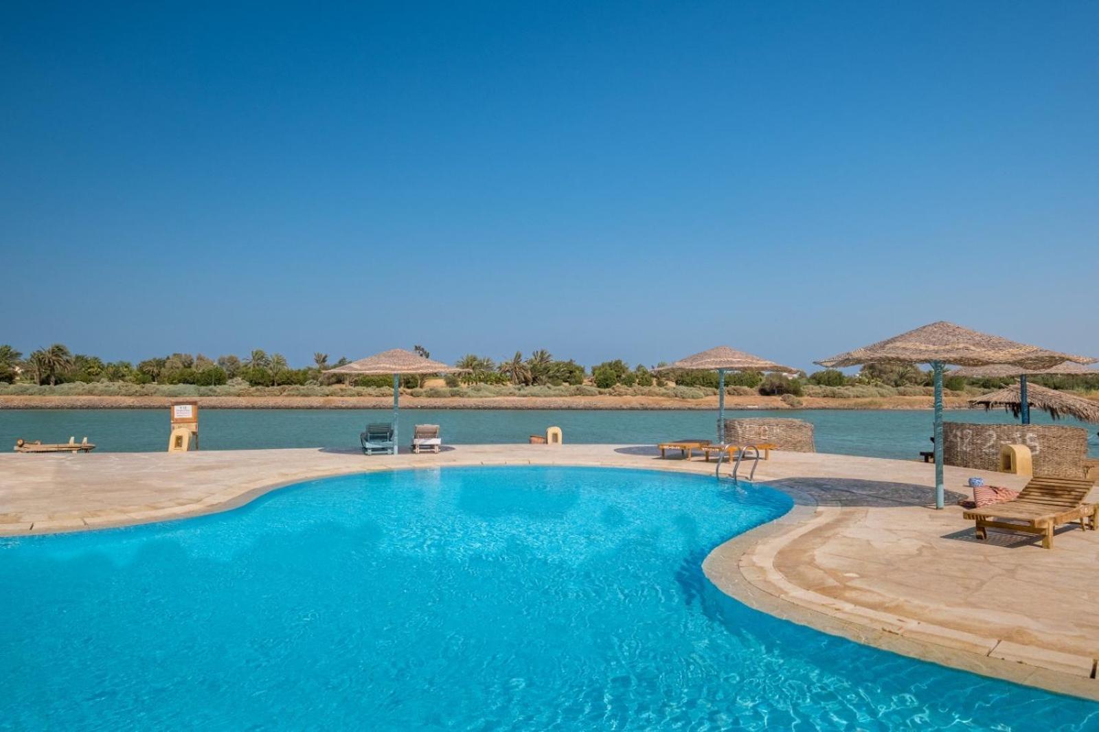El Gouna 1 Bedroom Apartment West Golf Ground Floor 洪加達 外观 照片