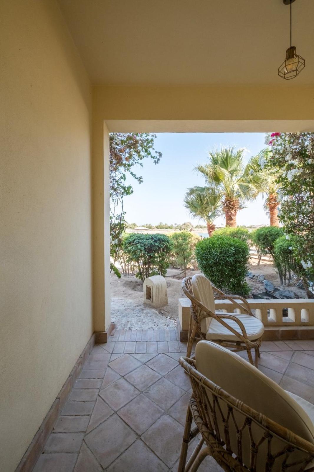 El Gouna 1 Bedroom Apartment West Golf Ground Floor 洪加達 外观 照片